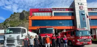 Giresun'dan Manavgat'a destek