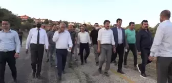 Orman yangınına müdahale ediliyor (4)