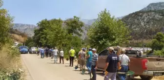 Sütçüler'deki orman yangını, 4'üncü gününde