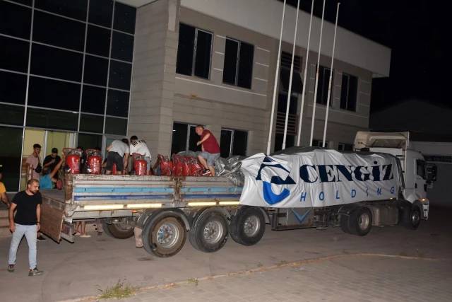 TEMA'nın fidan bağışını reddettiği Cengiz Holding'den yangın mücadelesine ekipman desteği