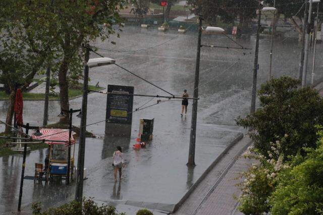 Antalya'da umut veren olay! Yeni güne yağmurla merhaba dediler
