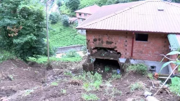 Rize'de sel afetinin alt yapıya verdiği hasar 250 milyon TL