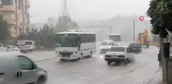 Yangın bölgesi Manavgat'ta yağmur sevinci
