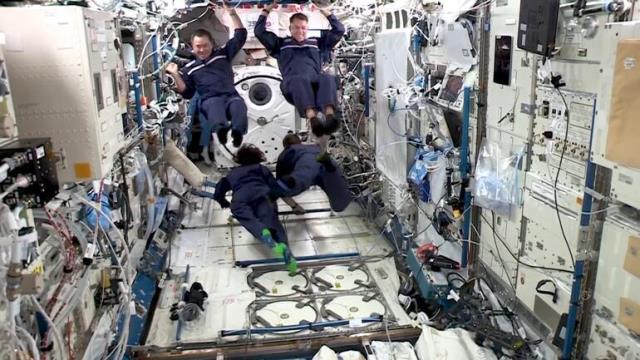 Uluslararası Uzay İstasyonu'nda ilk kez 'uzay oyunları' düzenlendi! Yarışmayı kazanan Soyuz Takımı oldu