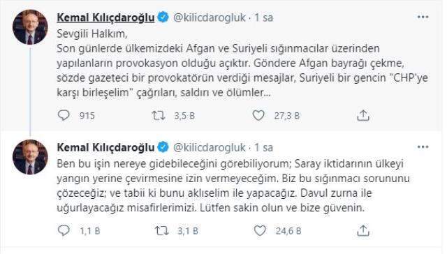 Kılıçdaroğlu: Davul zurna ile uğurlayacağız misafirlerimizi
