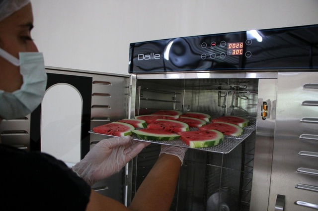 Devletten destek aldı, karpuzdan cips yapıp dünyaya pazarlamaya başladı Devletten destek aldı, karpuzdan cips yapıp dünyaya pazarlamaya başladı
