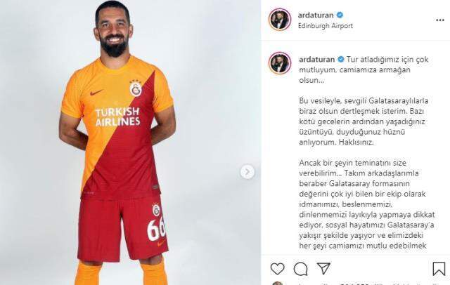 Arda Turan, ağır eleştiri ve hakaretlere verdiği cevapla taraftarın kalbini kazandı Arda Turan, ağır eleştiri ve hakaretlere verdiği cevapla taraftarın kalbini kazandı