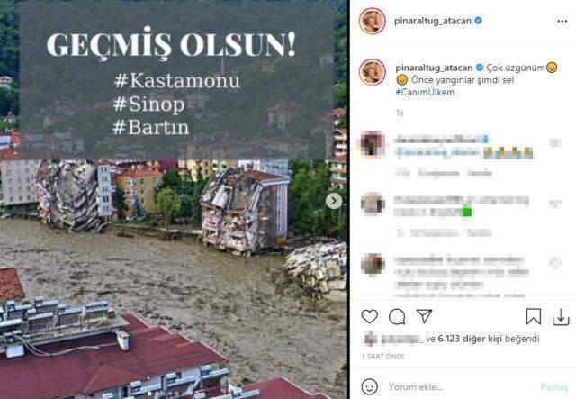 Karadeniz'de sel felaketi! Ünlü isimler yaşanan afete sessiz kalmadı