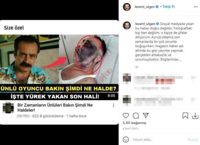 Levent Ülgen'i kızdıran paylaşım: Bunu yapmak ahlaksızlık ve sorumsuzluktur