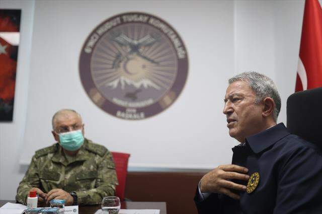 Son Dakika! 22 terörist etkisiz hale getirildi! Bakan Akar: Sınırda her zamankinden çok daha yoğun tedbirler alındı Son Dakika! 22 terörist etkisiz hale getirildi! Bakan Akar: Sınırda her zamankinden çok daha yoğun tedbirler alındı