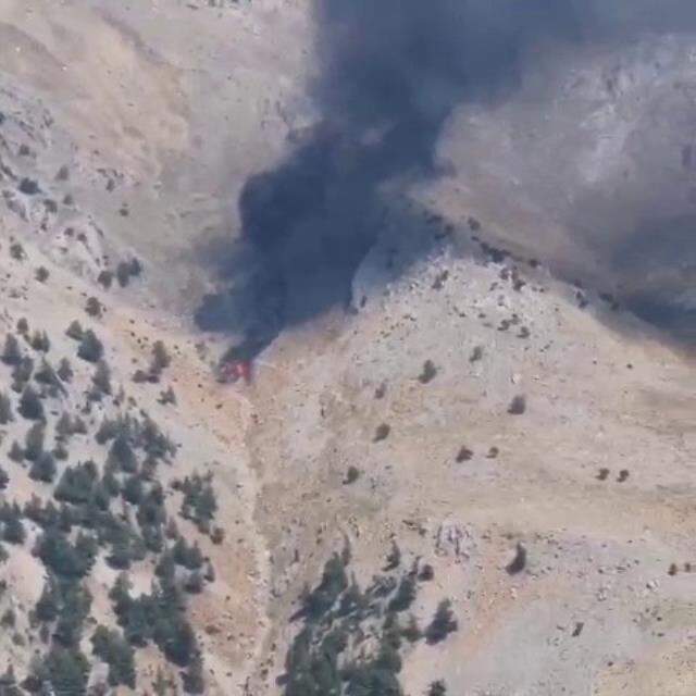 Son Dakika: Kahramanmaraş'ta yangın söndürme uçağı bilinmeyen nedenle düştü! Son Dakika: Kahramanmaraş'ta yangın söndürme uçağı bilinmeyen nedenle düştü!