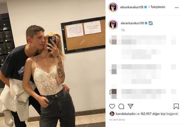 Demet Akalın, kız arkadaşıyla fotoğraf paylaştığı için tepki çeken Ebrar Karakurt'a destek oldu