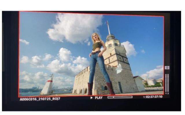 Aleyna Tilki, yeni şarkısının klibi için Kız Kulesi'nin çatısına çıktı Aleyna Tilki, yeni şarkısının klibi için Kız Kulesi'nin çatısına çıktı