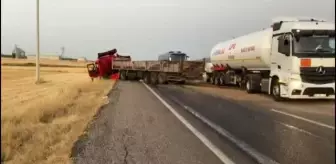 KAHRAMANMARAŞ - Tırla traktör çarpıştı: 2 yaralı