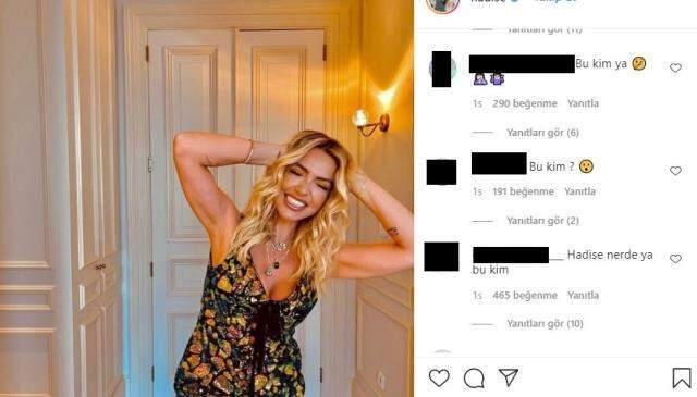 Ünlü şarkıcı Hadise aldığı güzel haberi hayranlarıyla paylaştı ama kimse onu tanıyamadı