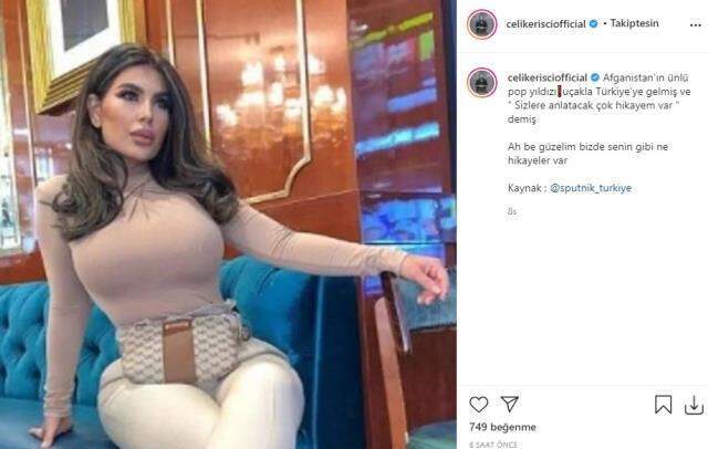 Afganistan'dan Türkiye'ye sığınan şarkıcıya Çelik'ten çok konuşulacak sözler: Ah be güzelim bizde senin gibi ne hikayeler var Afganistan'dan Türkiye'ye sığınan şarkıcıya Çelik'ten çok konuşulacak sözler: Ah be güzelim bizde senin gibi ne hikayeler var