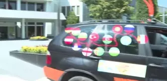 'Tuna'dan Orhun'a İpek Yolu Rallisi' ekibi Ankara'dan uğurlandı