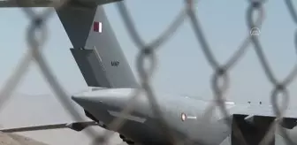 Havalimanında tahliye çalışmaları