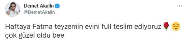 Demet Akalın Fatma teyze için kolları sıvamıştı! Müjdeyi verdi Demet Akalın Fatma teyze için kolları sıvamıştı! Müjdeyi verdi