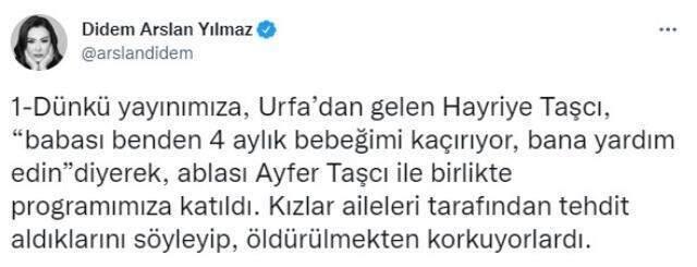 Kürtçe konuşan konuğunu yayından alan Didem Arslan Yılmaz, özür diledi