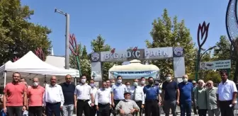 Bigadiç'te ayran çeşmelerinden vatandaşlara ikramda bulunuldu