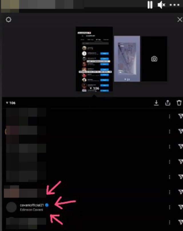 Edinson Cavani, 'Come to Fenerbahçe' mesajları atan taraftara karşılık verdi