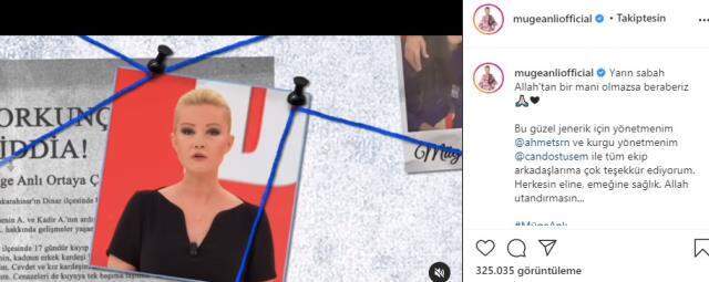 Müge Anlı, hayranlarının dört gözle beklediği haberi paylaştı! Hasret bitiyor Müge Anlı, hayranlarının dört gözle beklediği haberi paylaştı! Hasret bitiyor