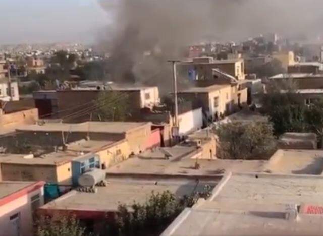 Son Dakika! Afganistan'ın başkenti Kabil'de patlama Son Dakika! Afganistan'ın başkenti Kabil'de patlama