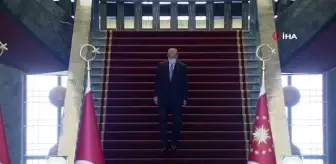 Son dakika haberleri... Cumhurbaşkanı Recep Tayyip Erdoğan, 30 Ağustos Zafer Bayramı tebriklerini kabul etti