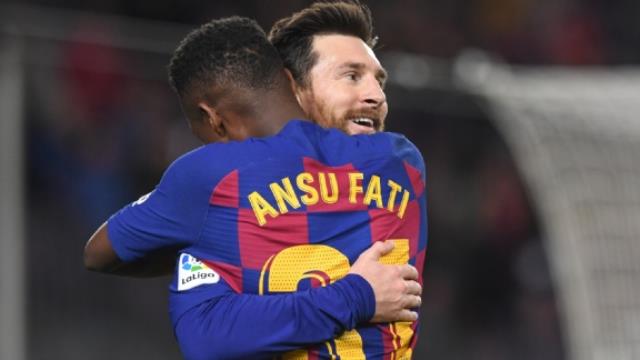 Barcelona'da Lionel Messi'den sonra 10 numaralı forma Ansu Fati'ye verildi