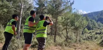 Denizli'de orman yangınlarına karşı gönüllüler de nöbette