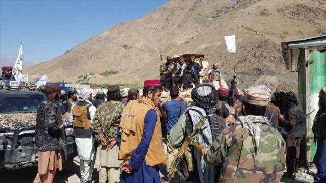 Taliban'ın ele geçirdiği direnişin kalesi Pençşir'den ilk görüntüler geldi