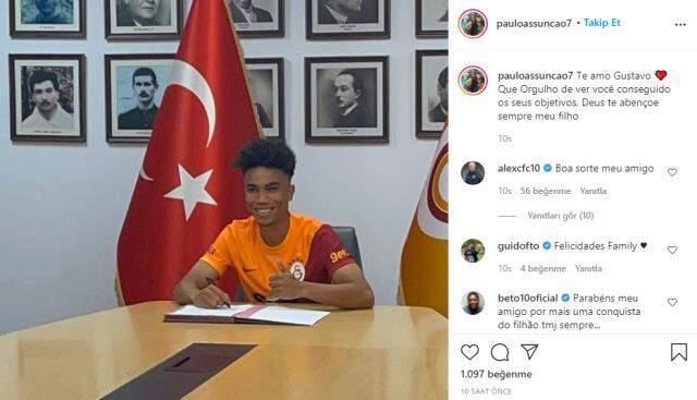 Fenerbahçe'nin efsanesi Alex, Galatasaray'a imza atan Gustavo'yu tebrik etti