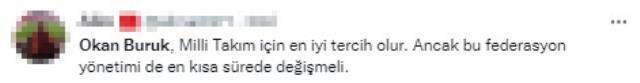Şenol Güneş sonrası herkes A Milli Takım'da Okan Buruk'u görmek istiyor! Sosyal medya gündeminde zirveye çıktı Şenol Güneş sonrası herkes A Milli Takım'da Okan Buruk'u görmek istiyor! Sosyal medya gündeminde zirveye çıktı