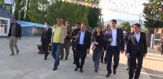 KIRGIZİSTAN - Cumhurbaşkanı Yardımcısı Oktay, Çolpon-Ata şehrini ziyaret etti