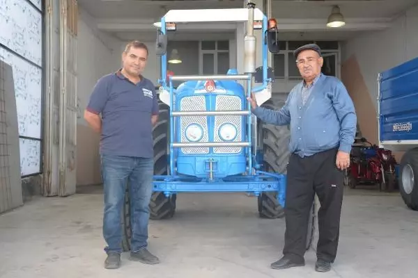 12 bin liraya aldı, 120 bin lira masraf yaptı! Babasının ihtiyaçtan sattığı traktörü 35 yıl sonra geri aldı