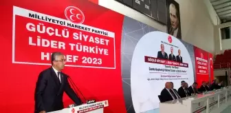 MHP Genel Başkan Yardımcısı Kamil Aydın, partisinin bölge istişare toplantısında konuştu