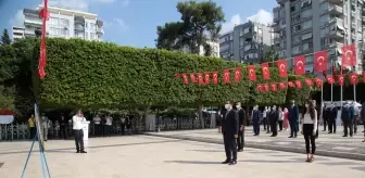 Adana'da yeni eğitim öğretim yılının başlaması dolayısıyla tören düzenlendi