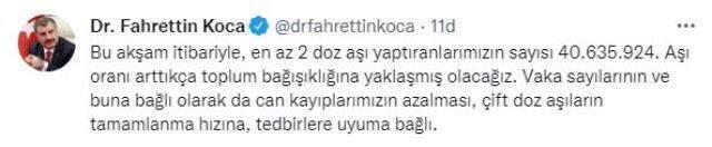 Son Dakika: Türkiye'de 13 Eylül günü koronavirüs nedeniyle 231 kişi vefat etti 24 bin 613 yeni vaka tespit edildi Son Dakika: Türkiye'de 13 Eylül günü koronavirüs nedeniyle 231 kişi vefat etti 24 bin 613 yeni vaka tespit edildi