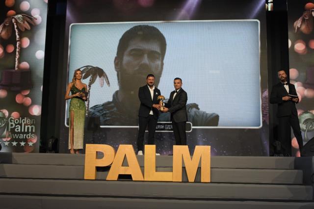 Golden Palm Awards ödül töreni, ünlüler geçidine sahne oldu