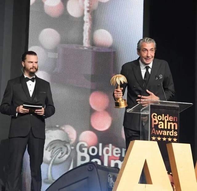 Golden Palm Awards ödül töreni, ünlüler geçidine sahne oldu