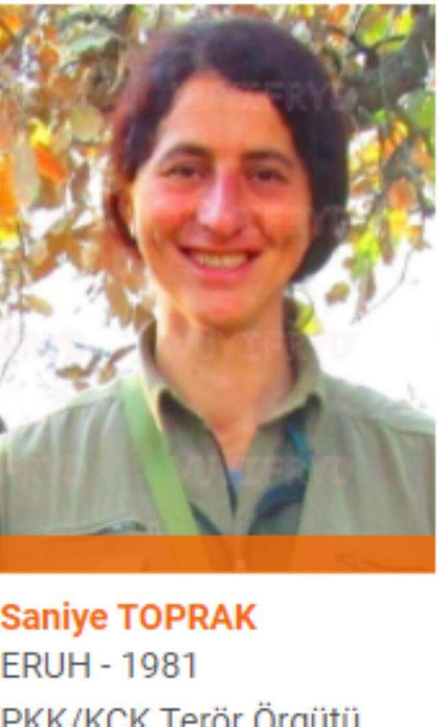 Son Dakika! 1 milyon TL ödülle turuncu kategoride aranan Diljin Mariya Dersim kod adlı PKK'lı terörist öldürüldü Son Dakika! 1 milyon TL ödülle turuncu kategoride aranan Diljin Mariya Dersim kod adlı PKK'lı terörist öldürüldü