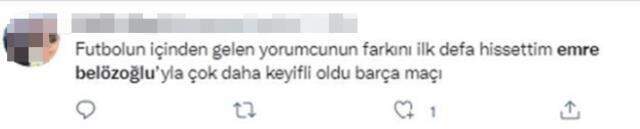 Emre Belözoğlu'nun yorumculuğu futbolseverleri mest etti! Ama tek bir eksiği vardı Emre Belözoğlu'nun yorumculuğu futbolseverleri mest etti! Ama tek bir eksiği vardı