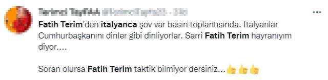 Fatih Terim'den Lazio maçı sonrası 'İtalyanca' şov! Basın toplantısına damga vurdu