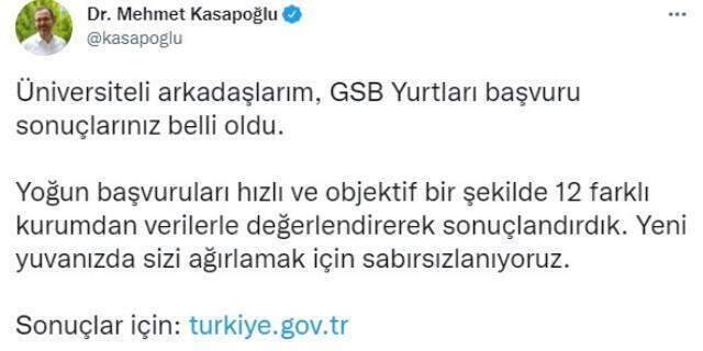 Son Dakika: Üniversite öğrencilerinin merakla beklediği yurt başvuru sonuçları açıklandı