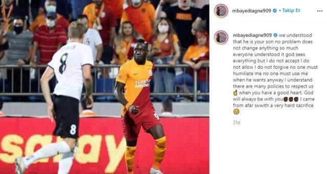 Fatih Terim, 'Beni kullanamazsın' diye gönderme yapan Diagne'yi yedeklere bile almadı