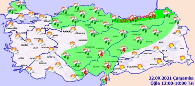 Meteoroloji İstanbul için saat verip uyardı! Sağanak yağışın etkisiyle sıcaklık 17 dereceye kadar düşecek