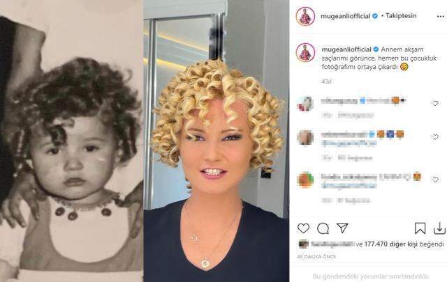 Çocukluk fotoğrafını paylaşan Müge Anlı'ya beğeni yağıyor Çocukluk fotoğrafını paylaşan Müge Anlı'ya beğeni yağıyor