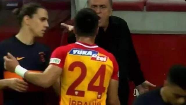 Fatih Terim'den Kayserili futbolcuya olay sözler: Hayırdır, sen kimsin?