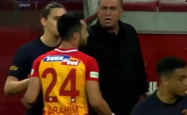 Fatih Terim, Kayserili futbolcu İbrahim Akdağ'a olay sözler: Hayırdır, sen kimsin?
